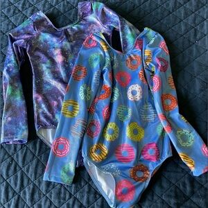 MEDIUM Long Sleeve Leotard Bundle